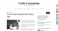 Desktop Screenshot of carlocarandang.com