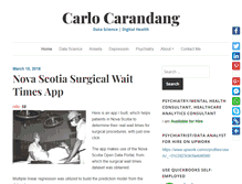 Tablet Screenshot of carlocarandang.com
